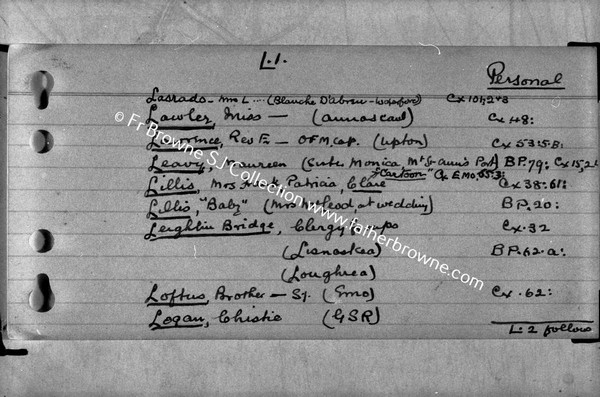 FR BROWNES INDEX